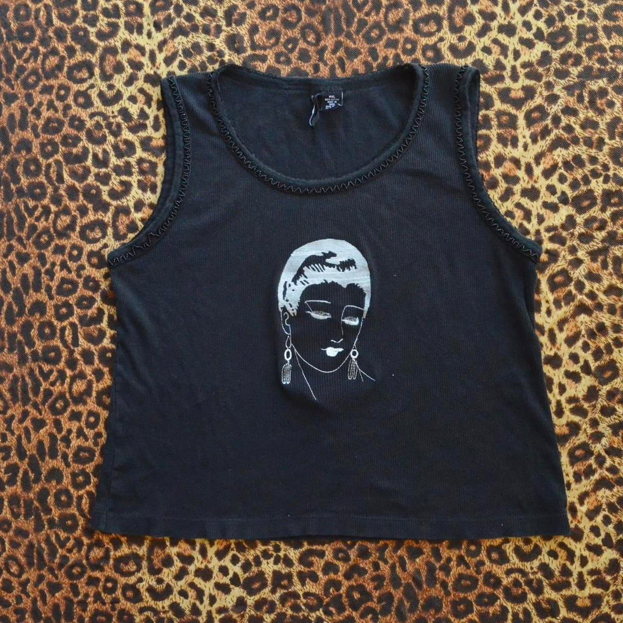 Face beaded tank
