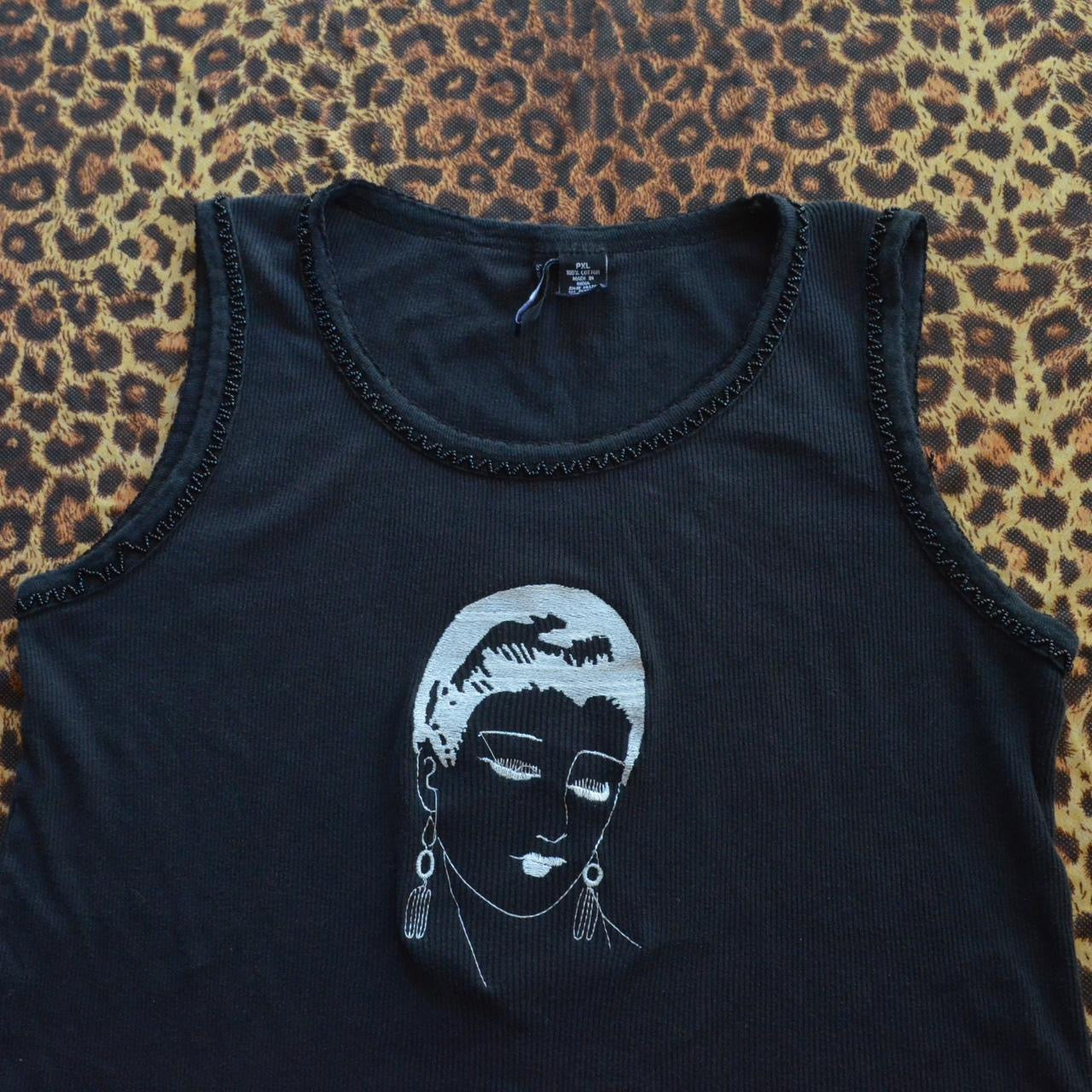 Face beaded tank