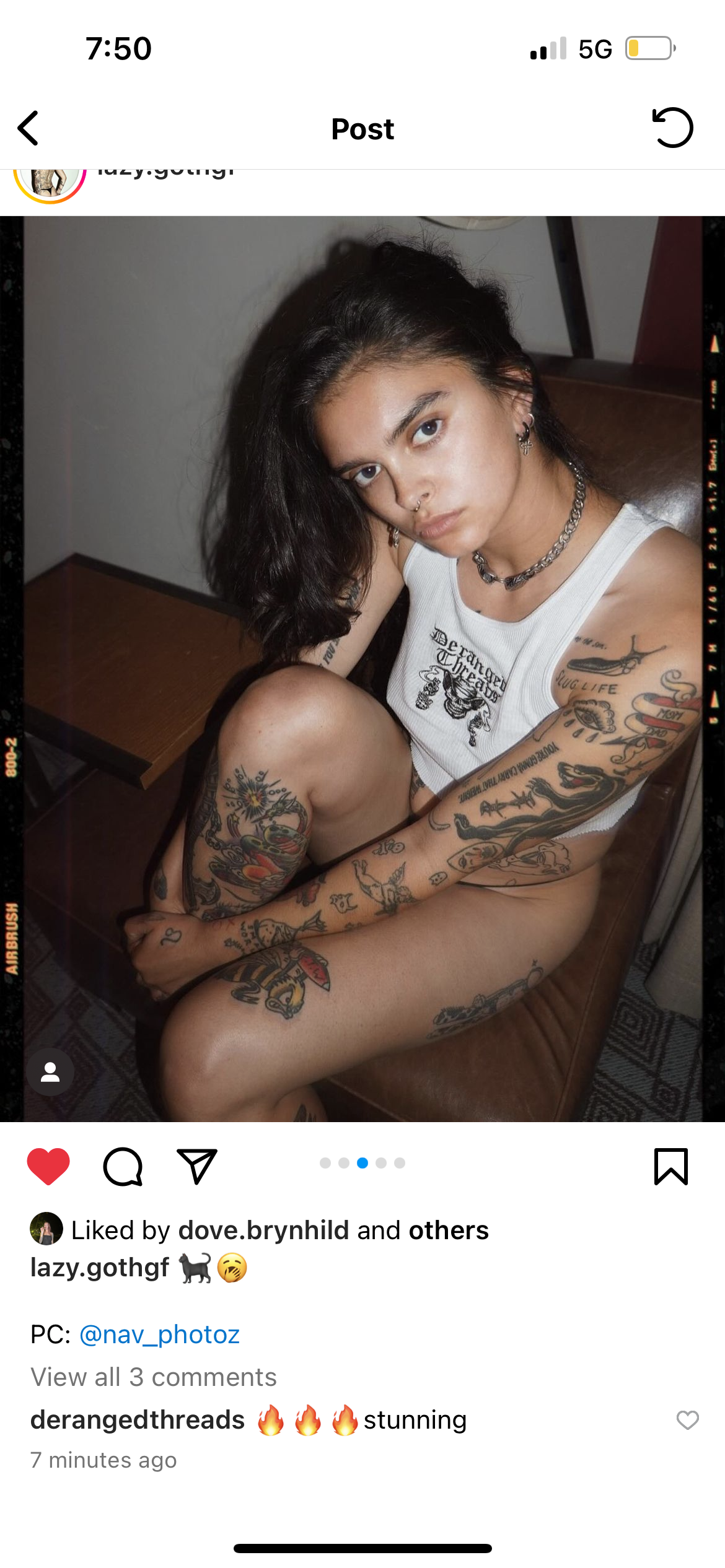 Derangedthreads cowboy skull tank