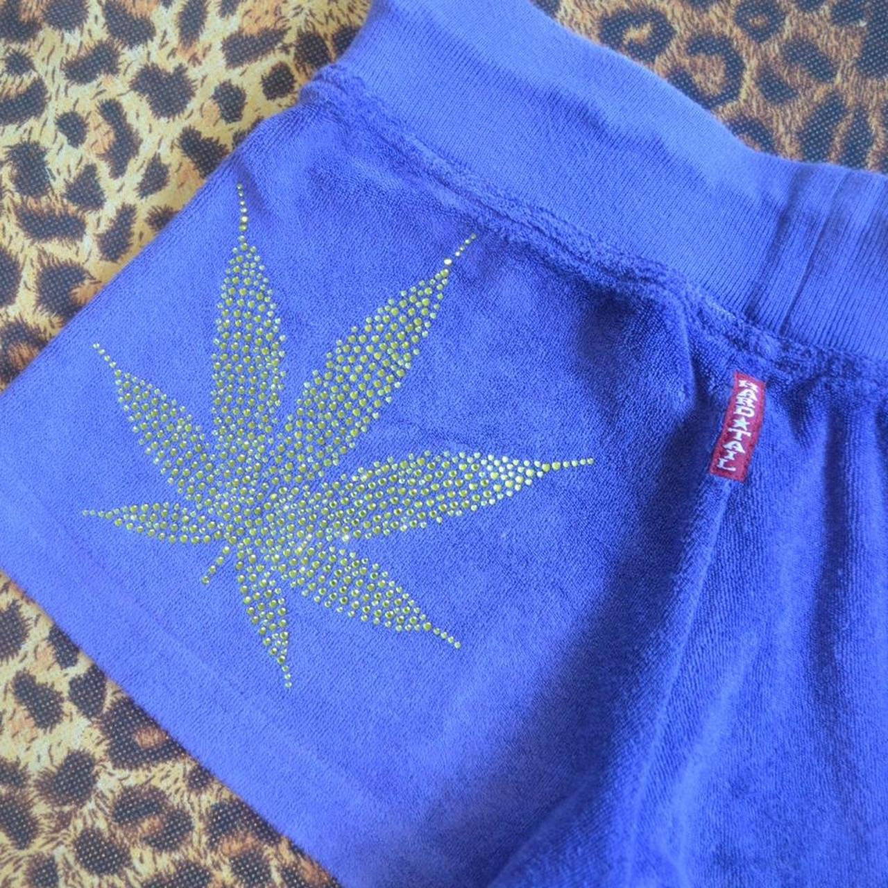 Purple shorts