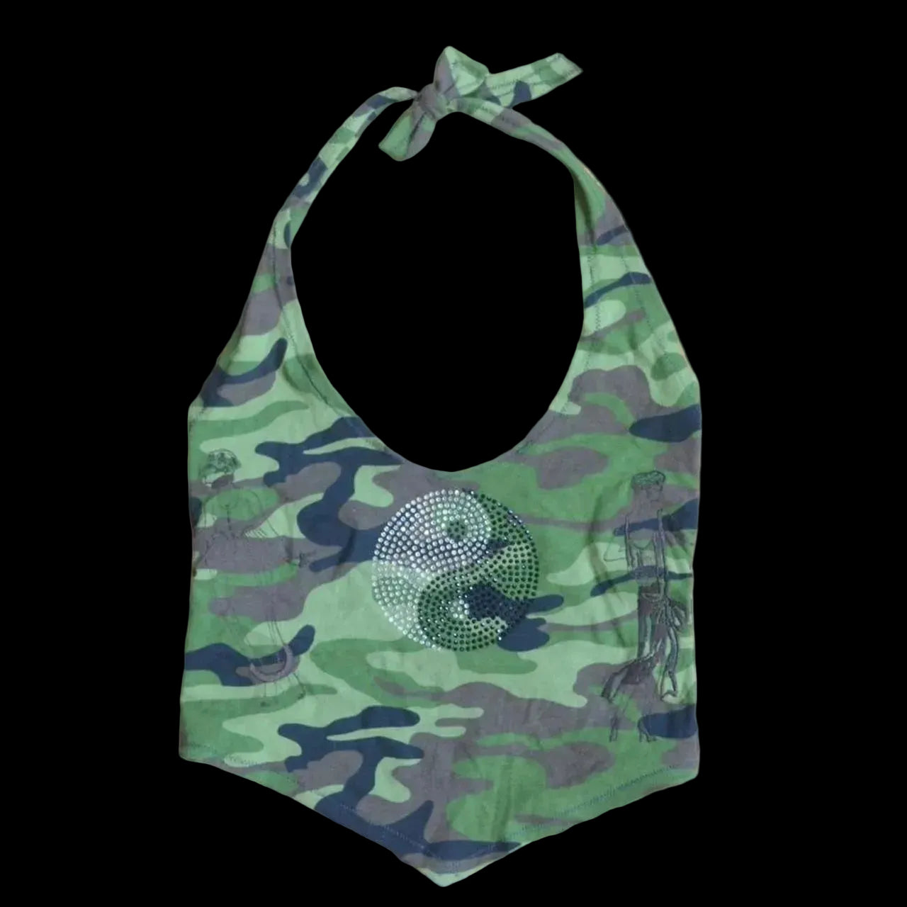 Repurposed camo halter