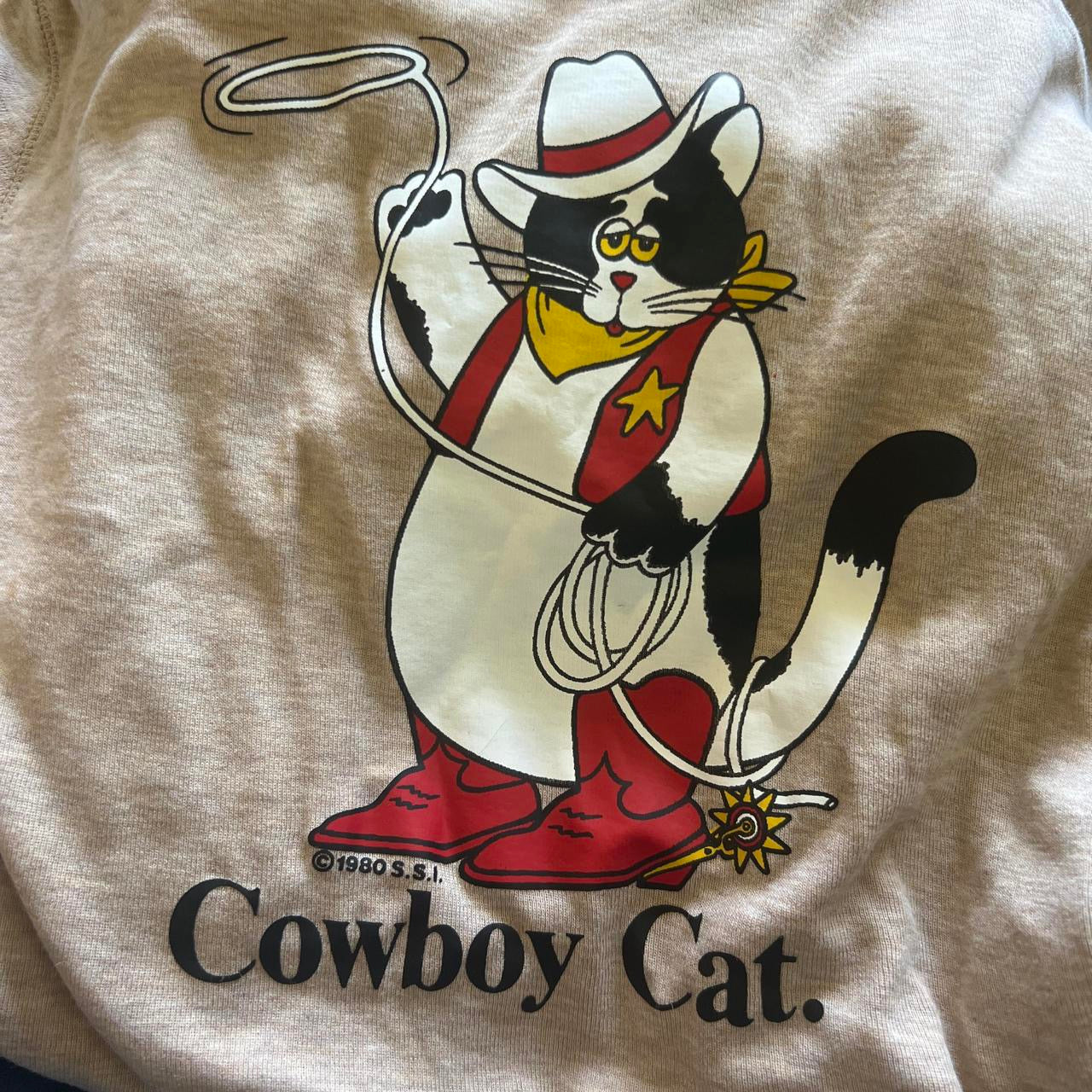 Cowboy cat t shirt